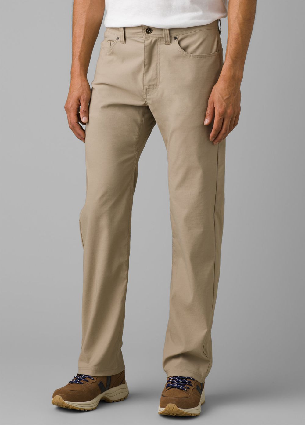 Beige Men\'s PrAna Brion II Pants | BXCEGF581