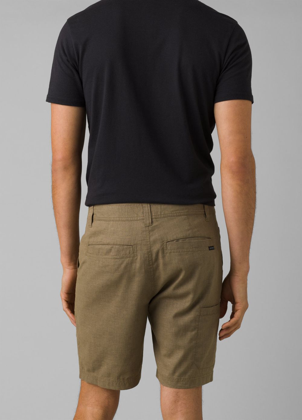 Beige Men's PrAna Furrow Shorts | PFRCNA480