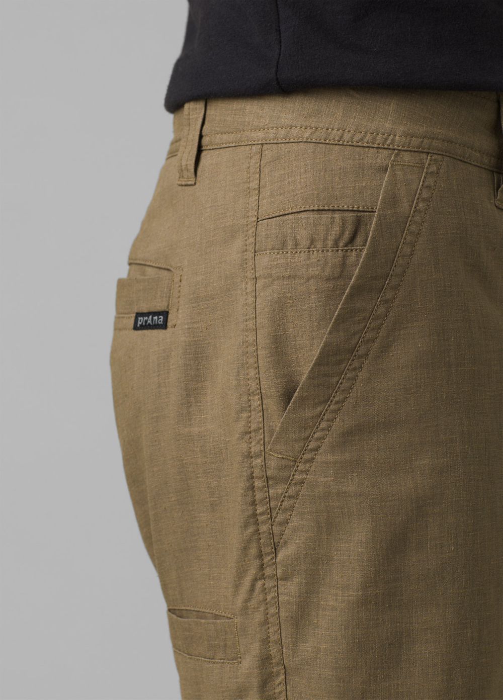 Beige Men's PrAna Furrow Shorts | PFRCNA480