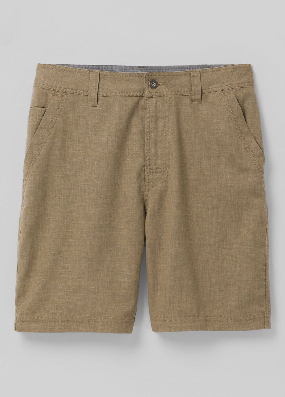 Beige Men's PrAna Furrow Shorts | PFRCNA480