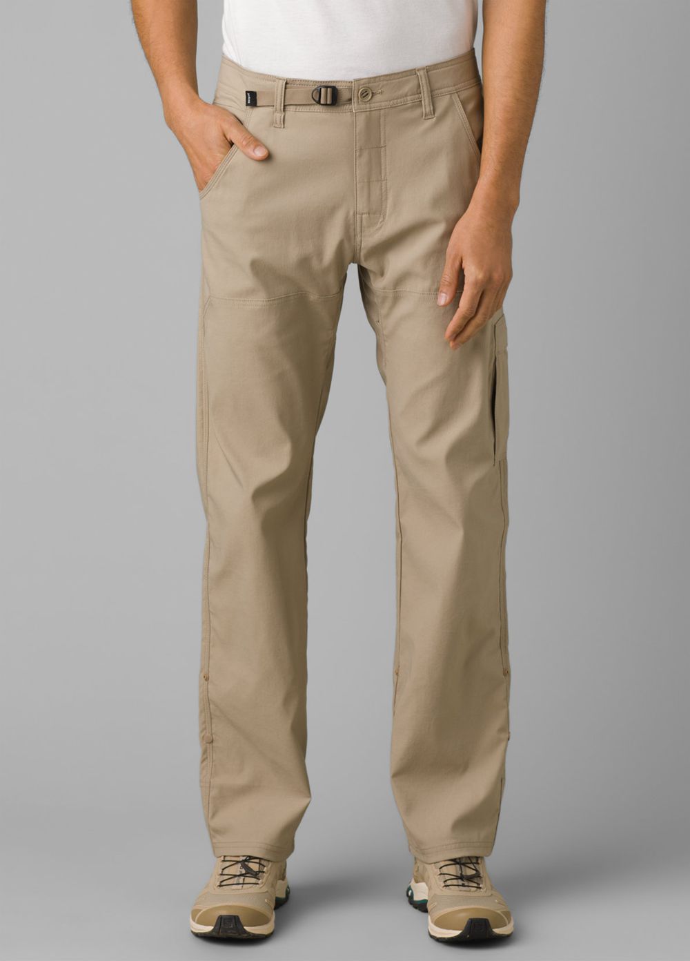 Beige Men\'s PrAna Stretch Zion II Pants | NJWSEL391