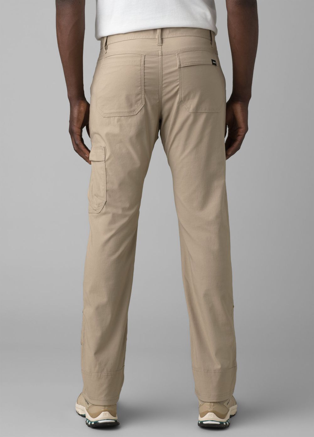 Beige Men's PrAna Stretch Zion Slim II Pants | KEAYNQ836