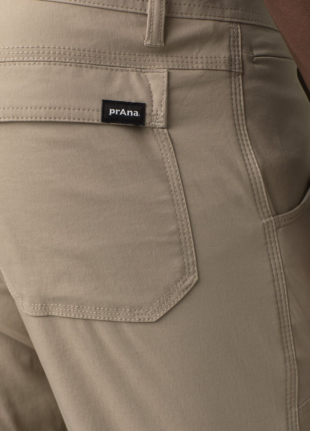 Beige Men's PrAna Stretch Zion Slim II Pants | KEAYNQ836