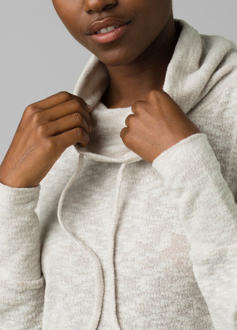 Beige Women's PrAna Frieda Sweaters | GJRXDK927