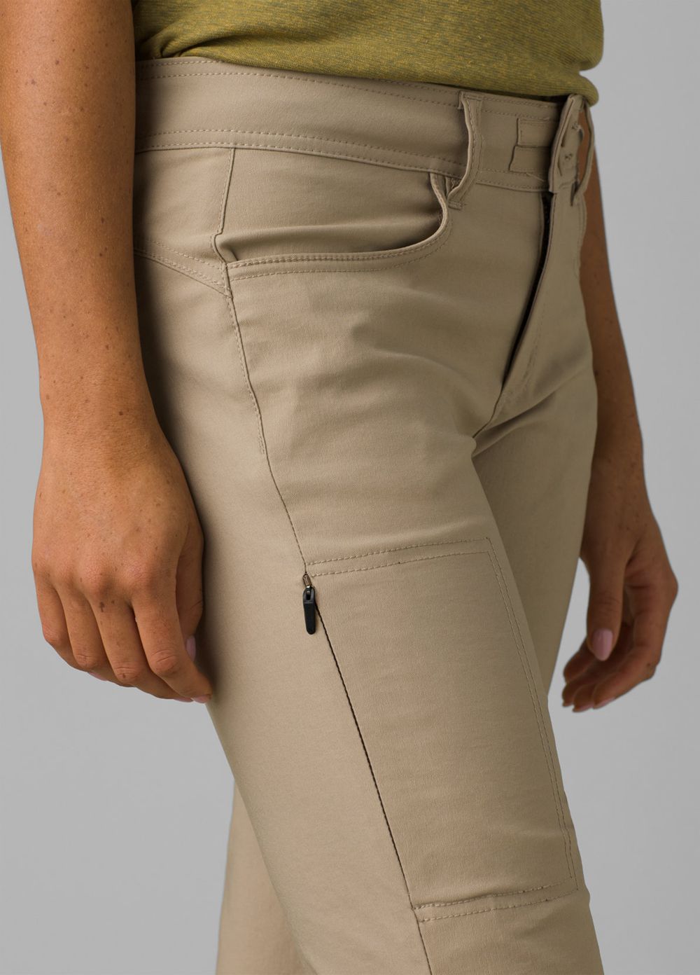 Beige Women's PrAna Halle II Pants | ILXMWS038