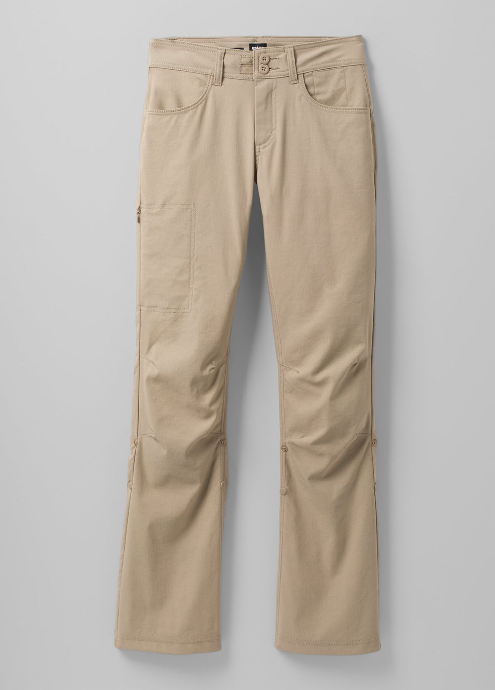 Beige Women's PrAna Halle Plus II Pants | ZPAFJQ475