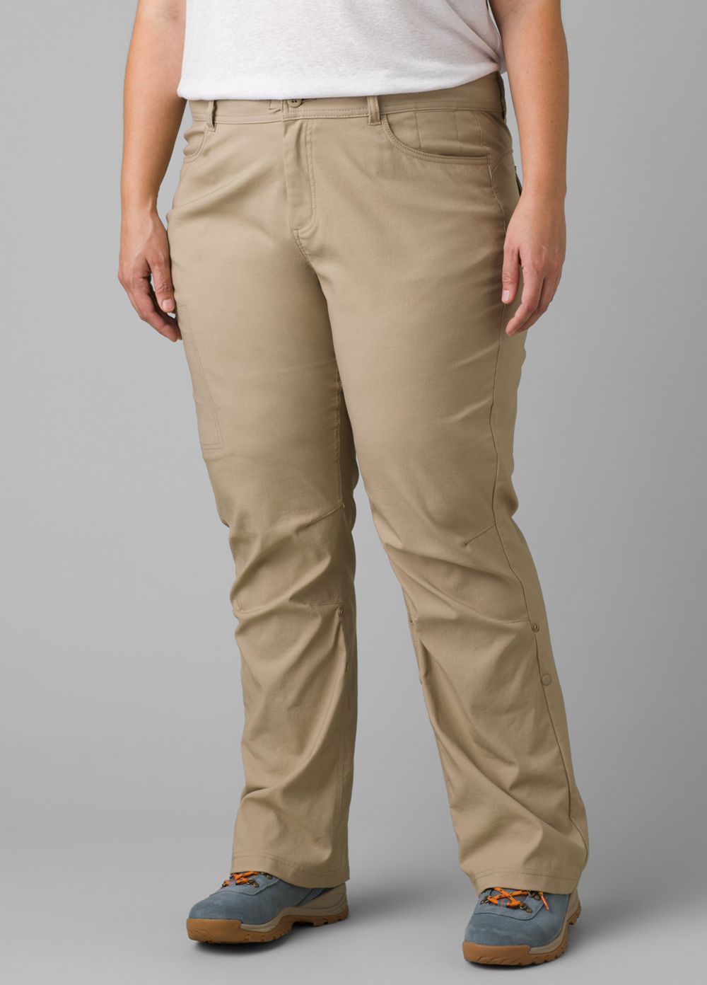 Beige Women\'s PrAna Halle Plus II Pants | ZPAFJQ475