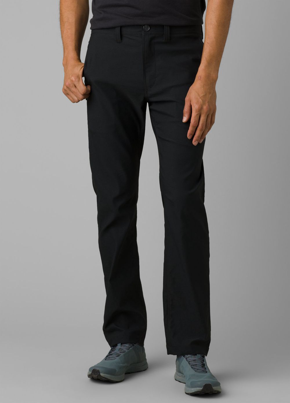 Black Men\'s PrAna Alameda Pants | DKYOBU321