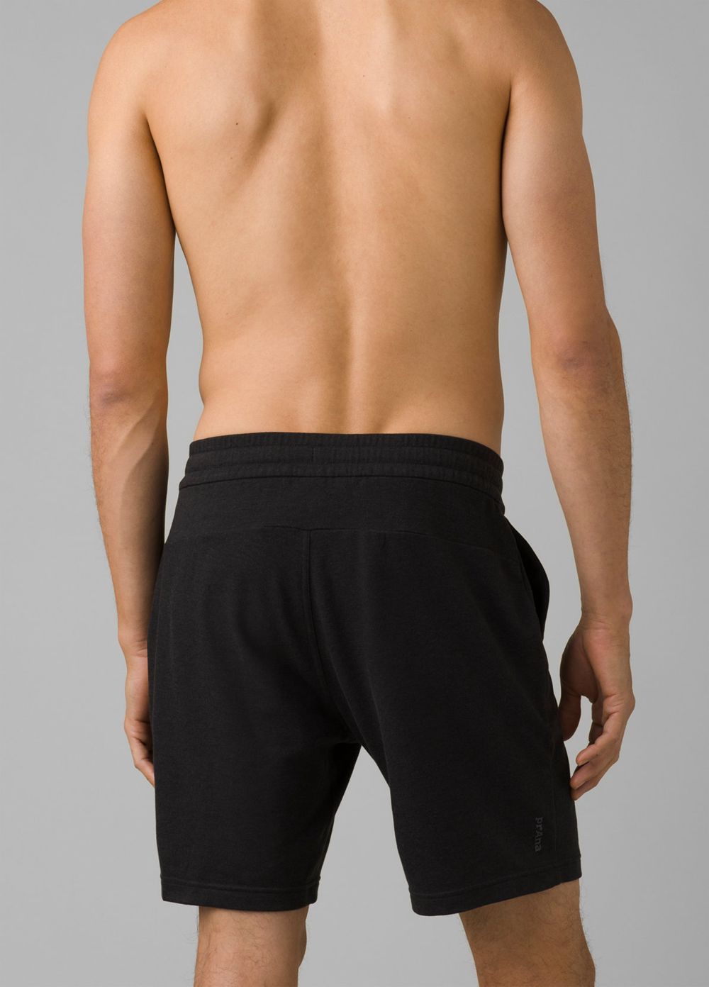 Black Men's PrAna Altitude Tracker Shorts | HGEZPC590