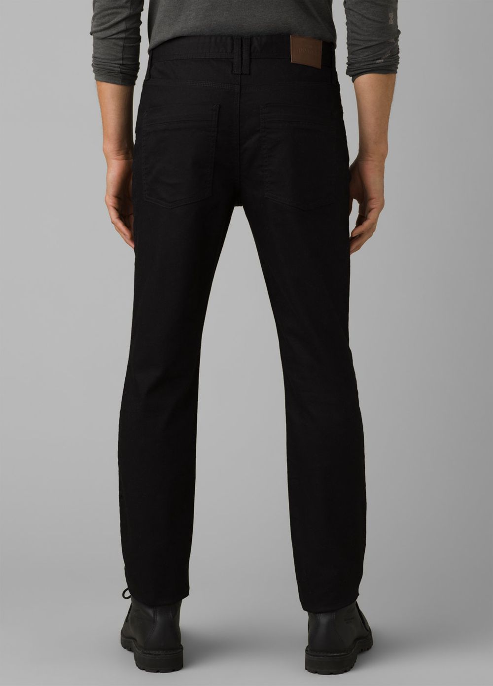 Black Men's PrAna Bridger Slim Tapered Jeans | XRKDMY468