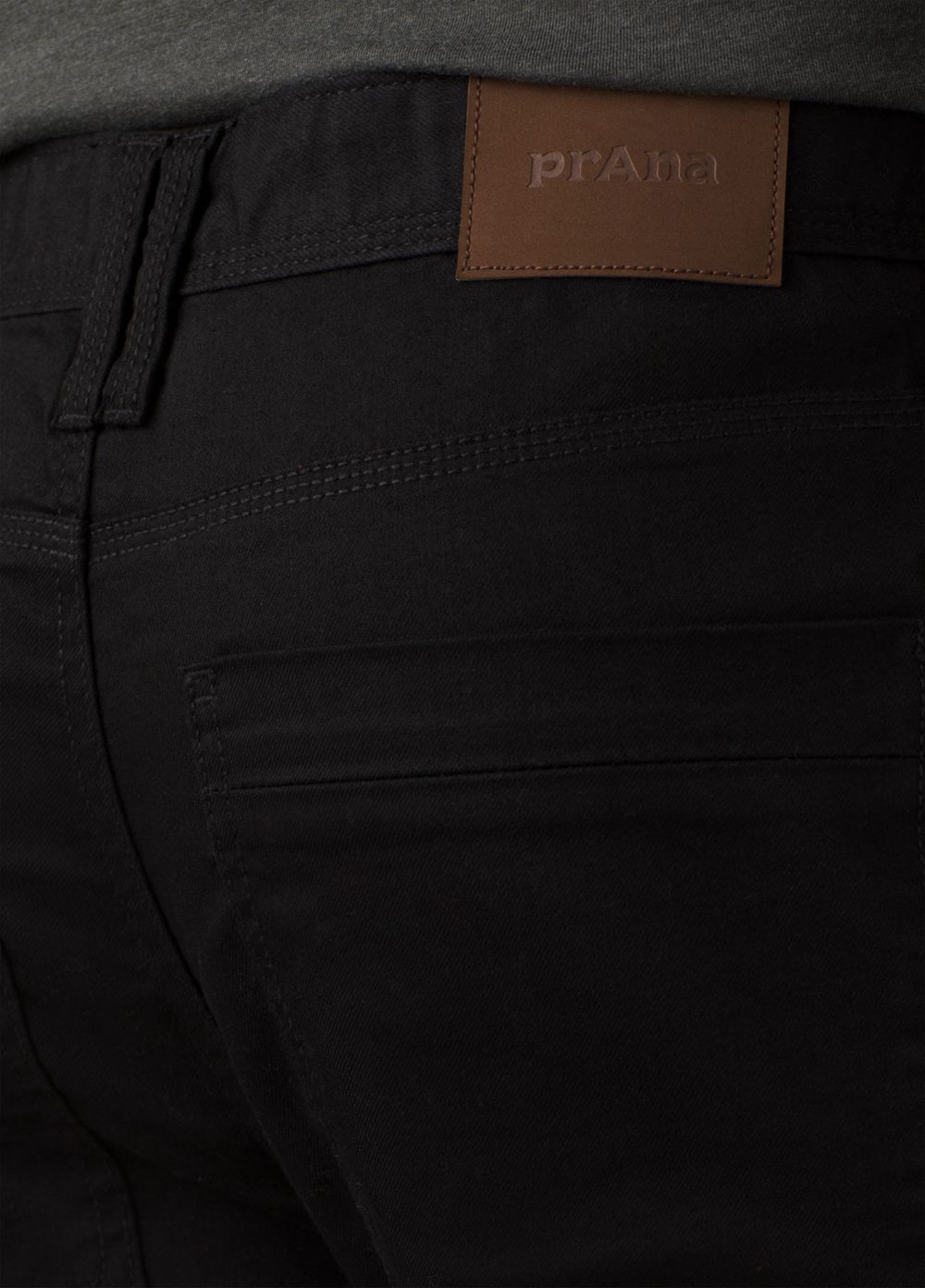 Black Men's PrAna Bridger Slim Tapered Jeans | XRKDMY468