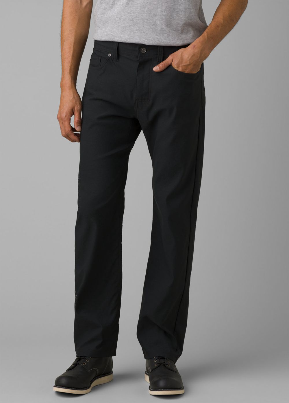 Black Men\'s PrAna Brion II Pants | WLHQON735