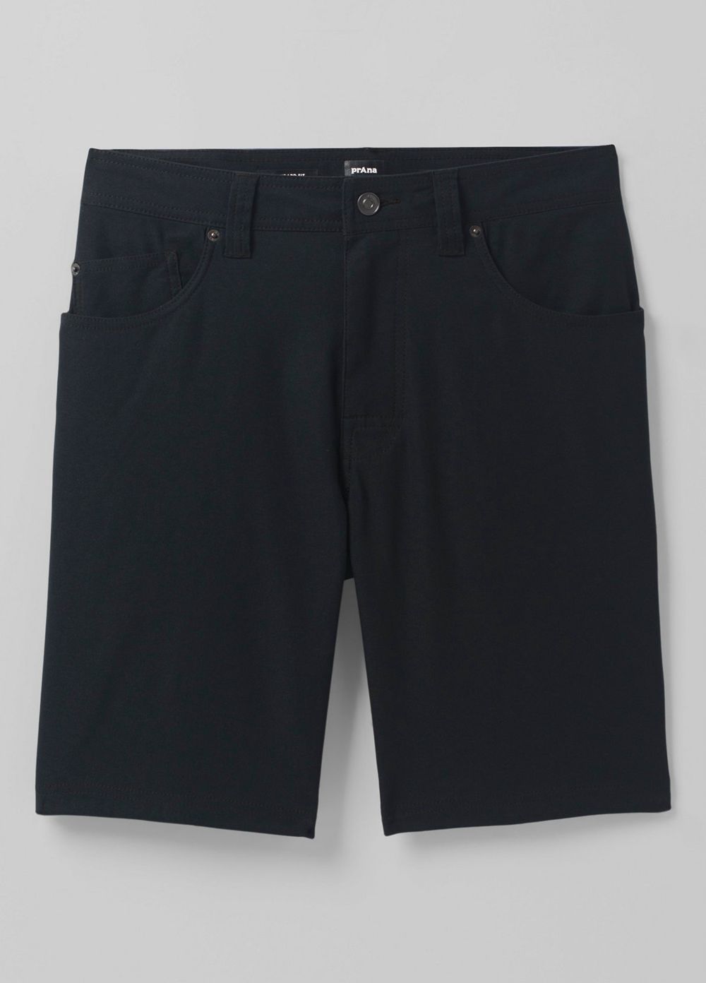 Black Men's PrAna Brion II Shorts | DZQLEC984