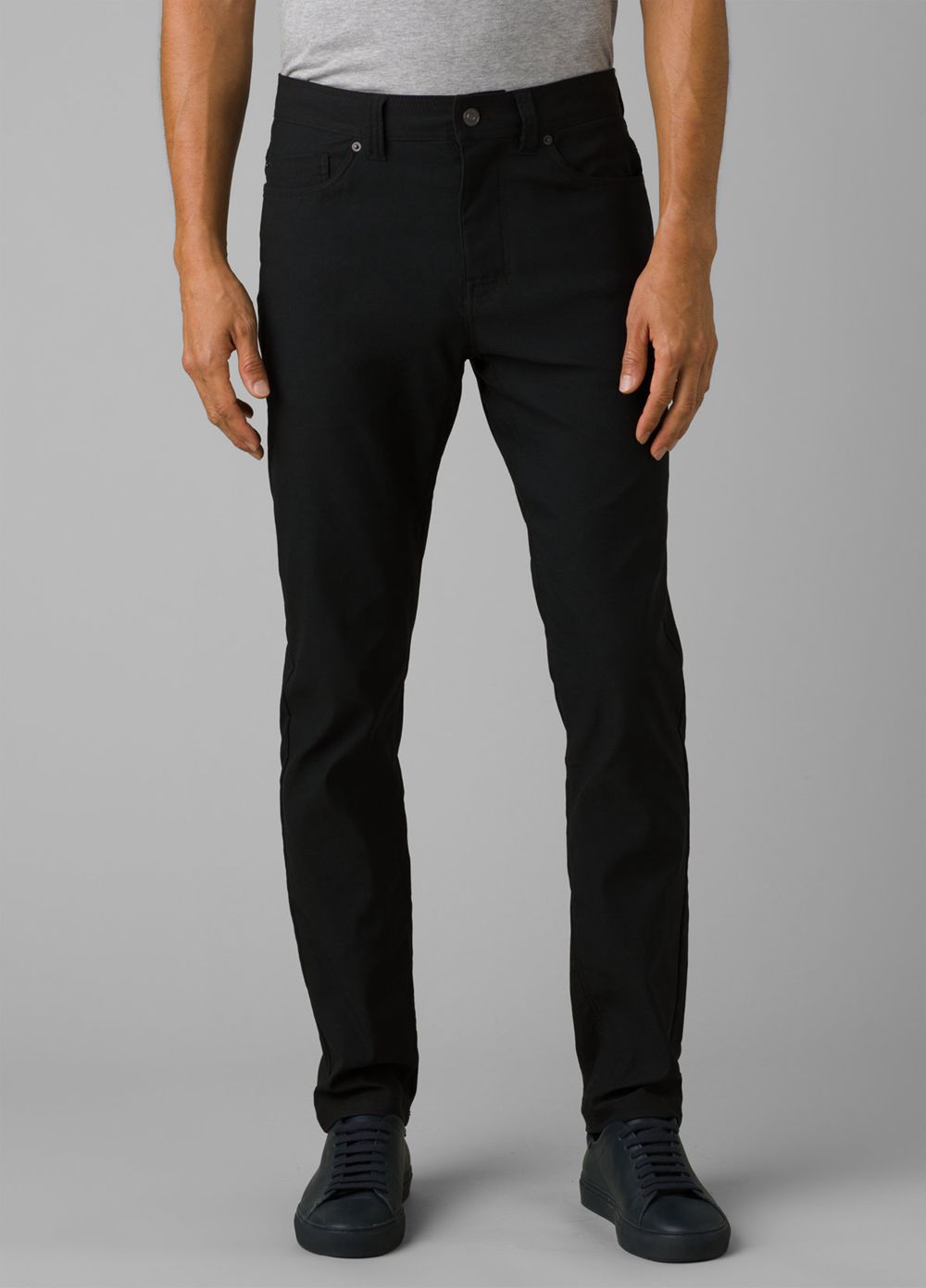 Black Men\'s PrAna Brion Slim II Pants | OKAUTH890