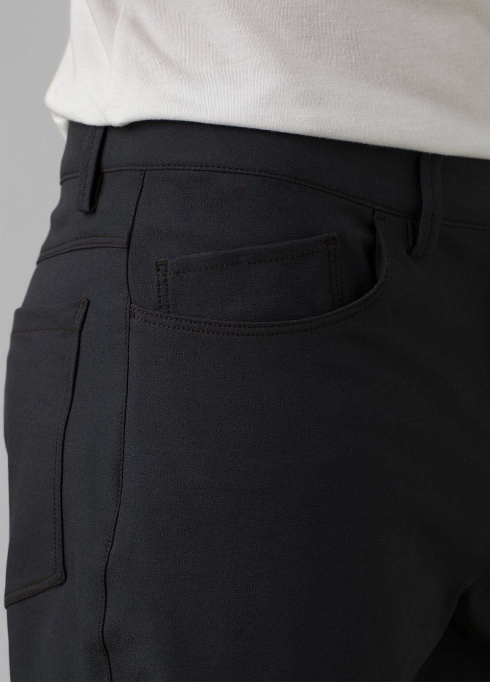 Black Men's PrAna Decoder Shorts | CQWZHP475