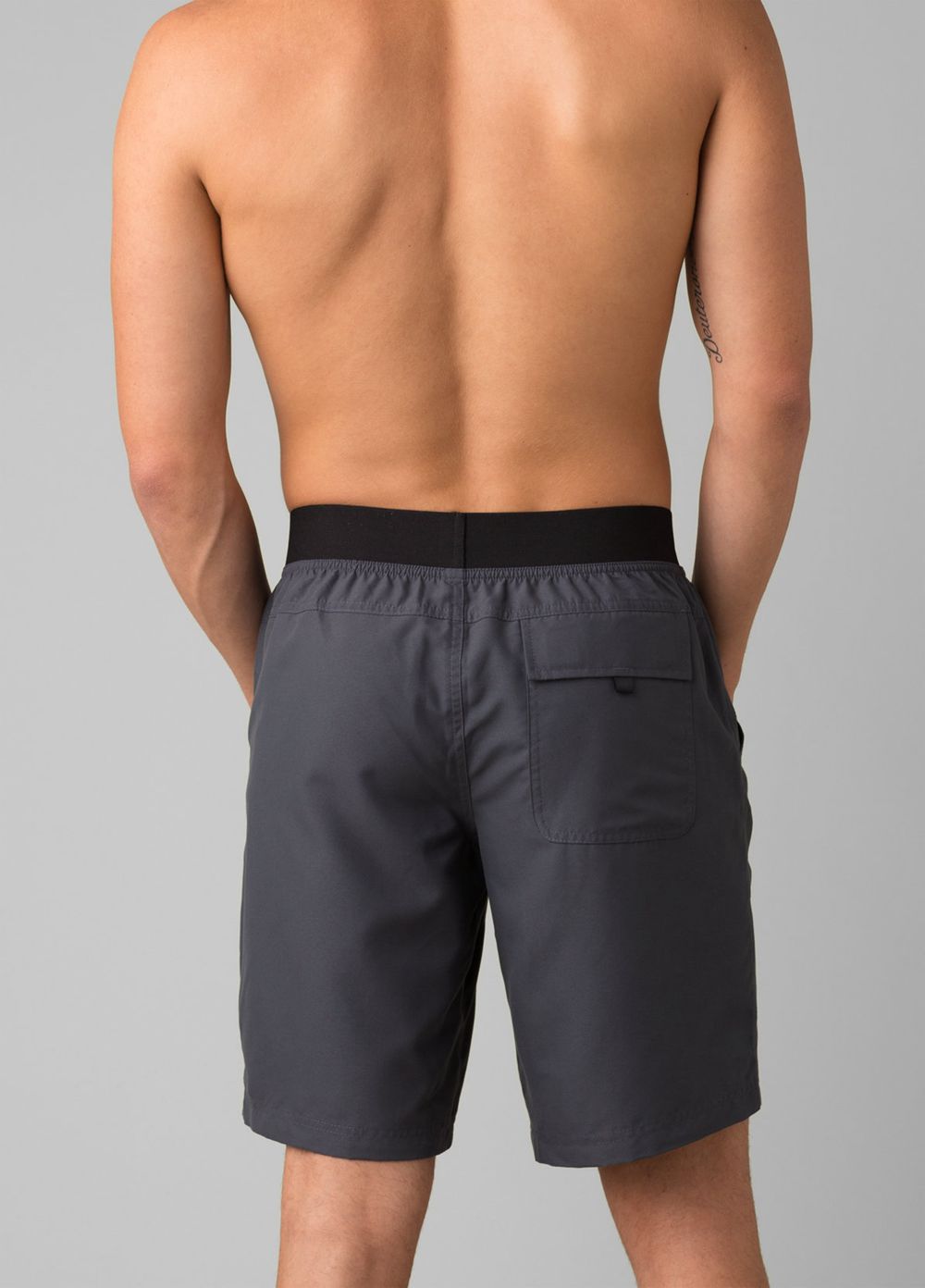 Black Men's PrAna Mojo Shorts | JQMRUN135