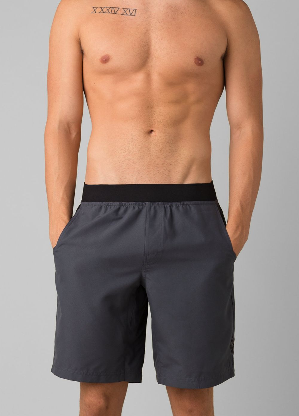 Black Men\'s PrAna Mojo Shorts | JQMRUN135