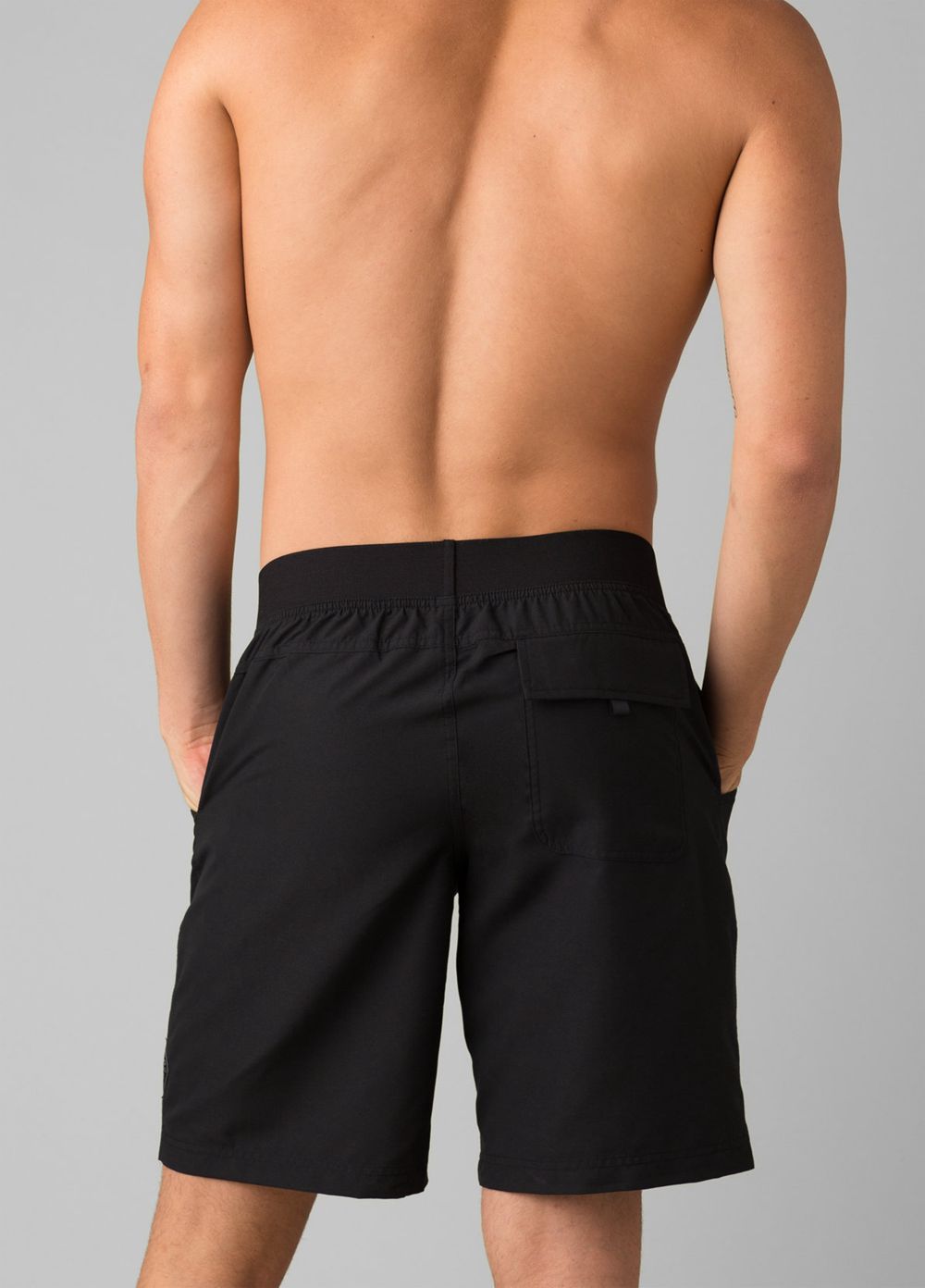 Black Men's PrAna Mojo Shorts | TALHFZ821