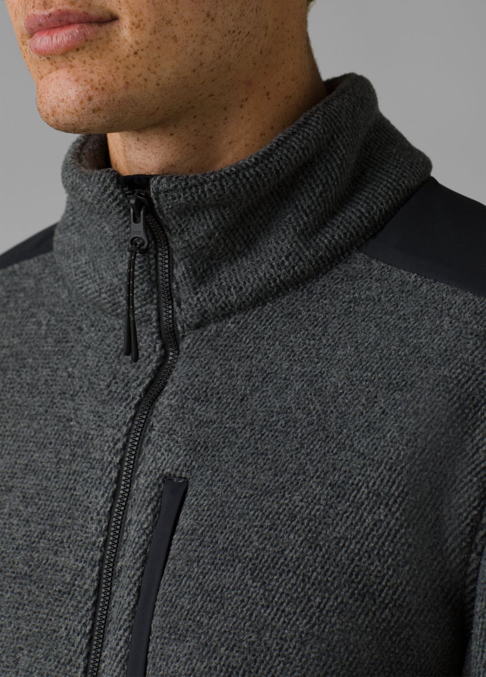 Black Men's PrAna Plymouth Rock Jackets | ILSQXU391