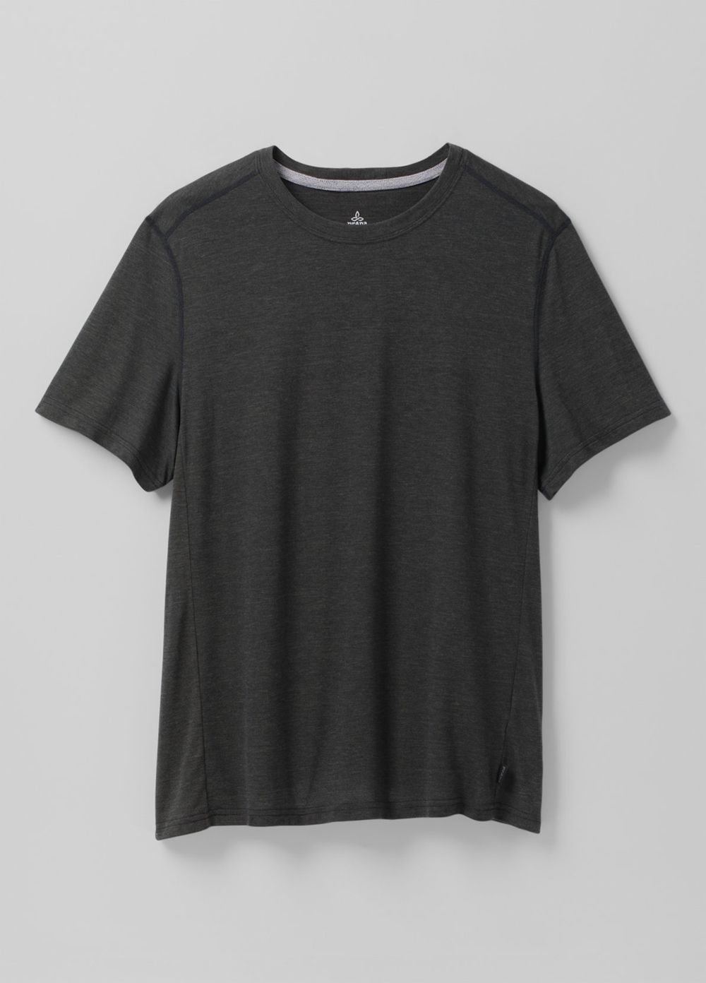 Black Men's PrAna Prospect Heights Crew T-Shirts | TPGMXW850