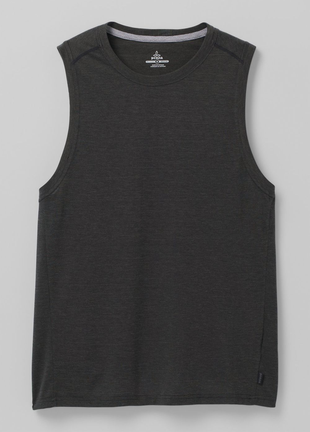 Black Men's PrAna Prospect Heights Tank Top | LGRZBX812