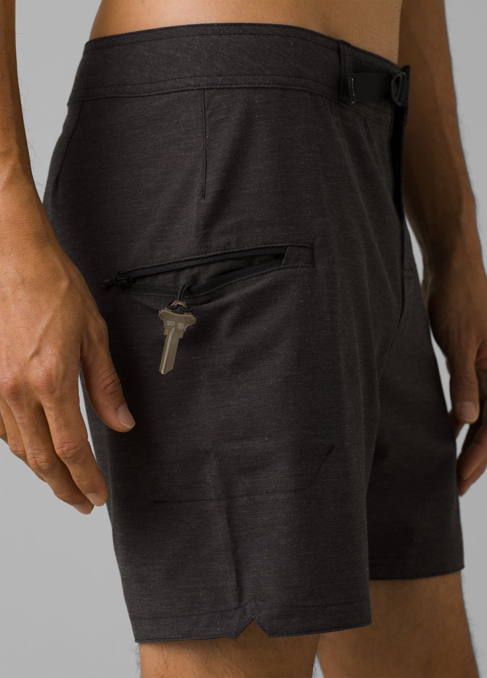 Black Men's PrAna Rock Shock Boardshorts | IPFAJT286