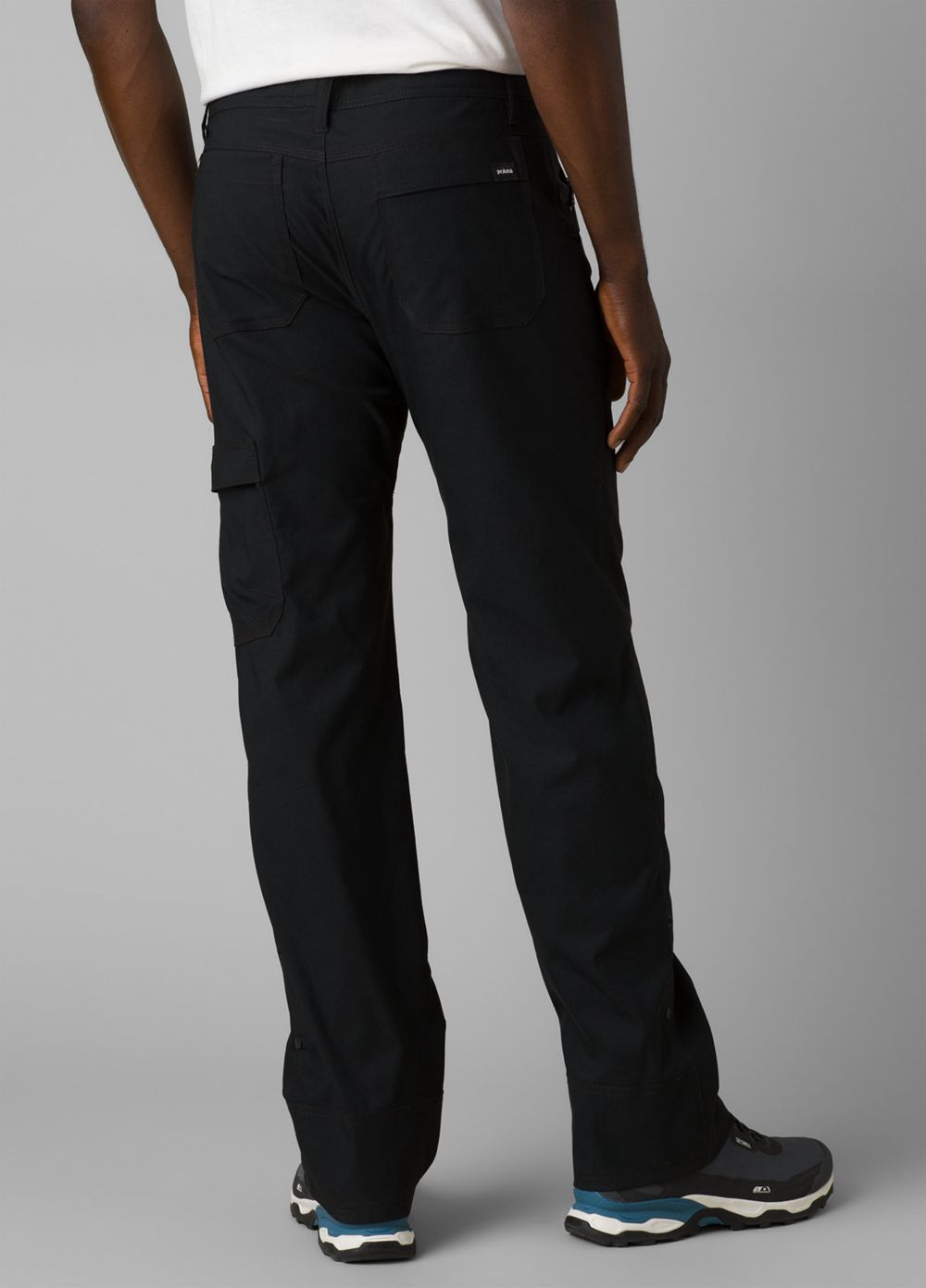 Black Men's PrAna Stretch Zion II Pants | TOBMQX265