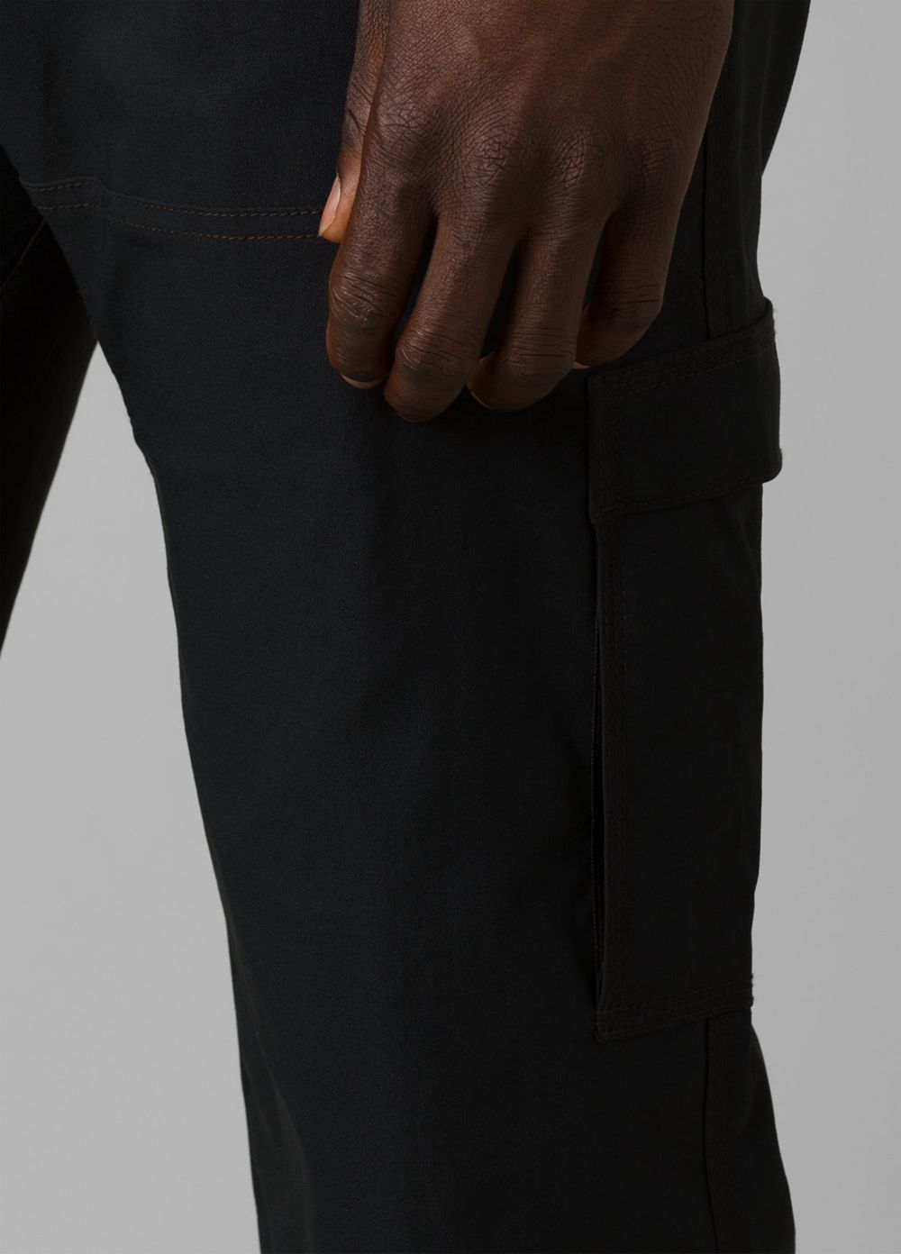 Black Men's PrAna Stretch Zion II Pants | TOBMQX265