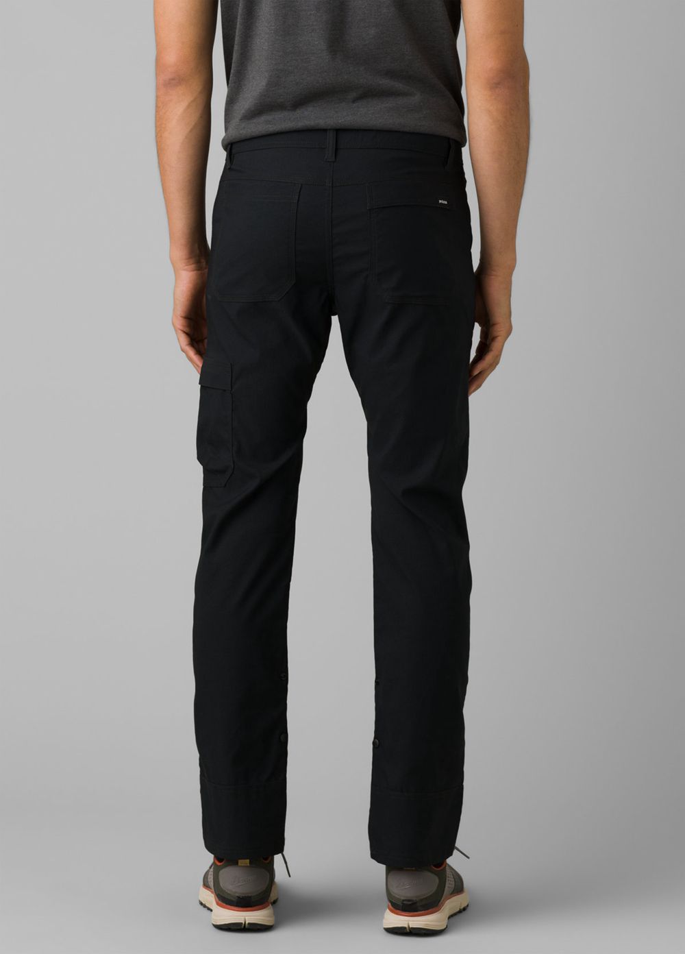 Black Men's PrAna Stretch Zion Slim II Pants | WFACIG984