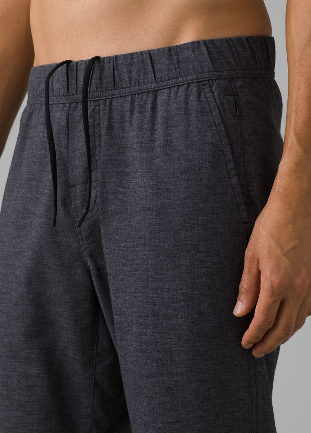 Black Men's PrAna Vaha E-Waist Pants | DVXUPT769