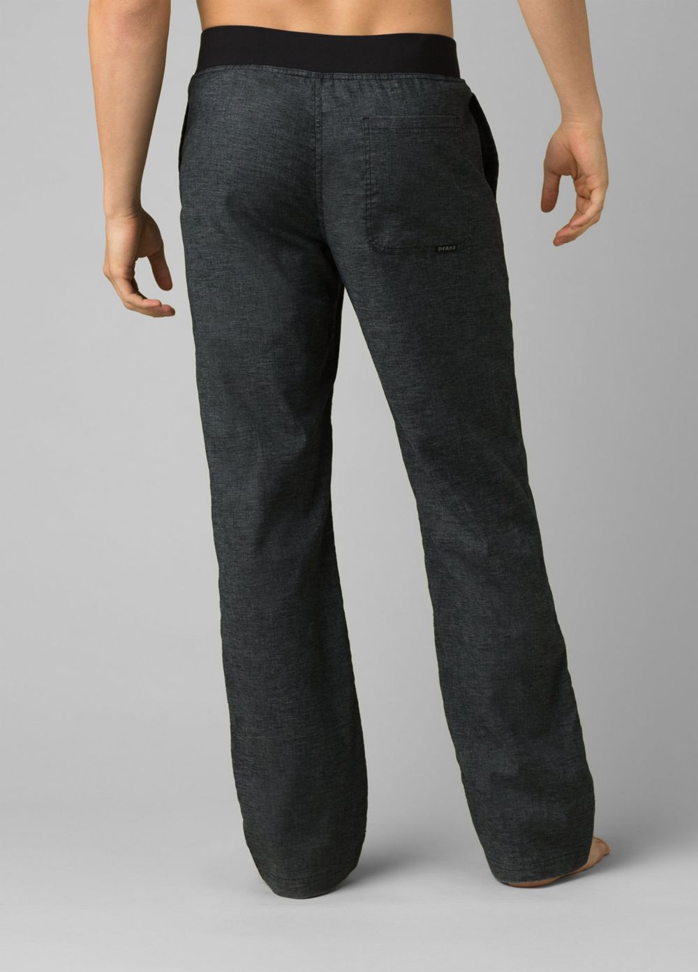 Black Men's PrAna Vaha Pants | JCDNZL786