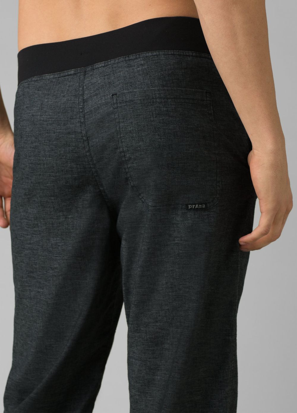 Black Men's PrAna Vaha Pants | JCDNZL786