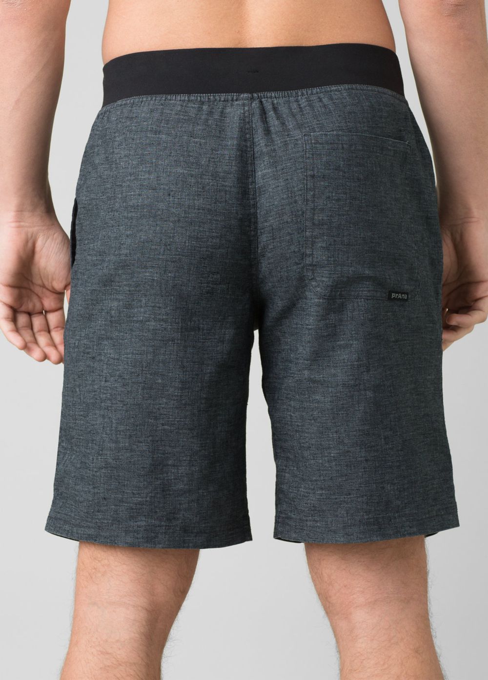 Black Men's PrAna Vaha Shorts | ZYALXO718