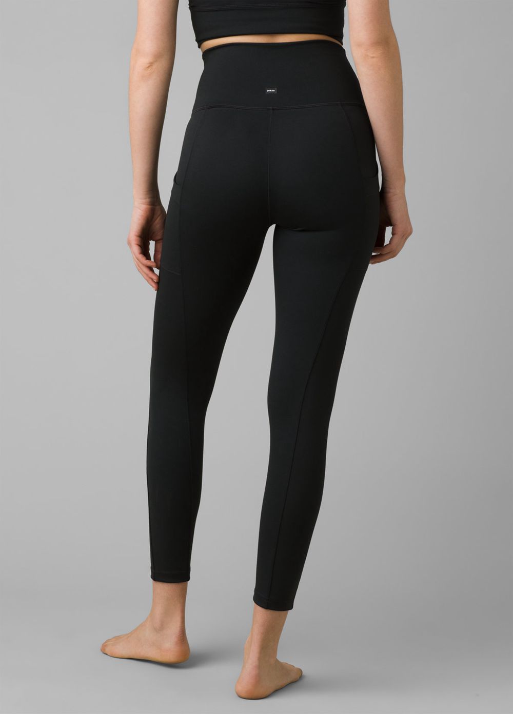 Black Women's PrAna Becksa 7/8 Leggings | DWSGRZ948