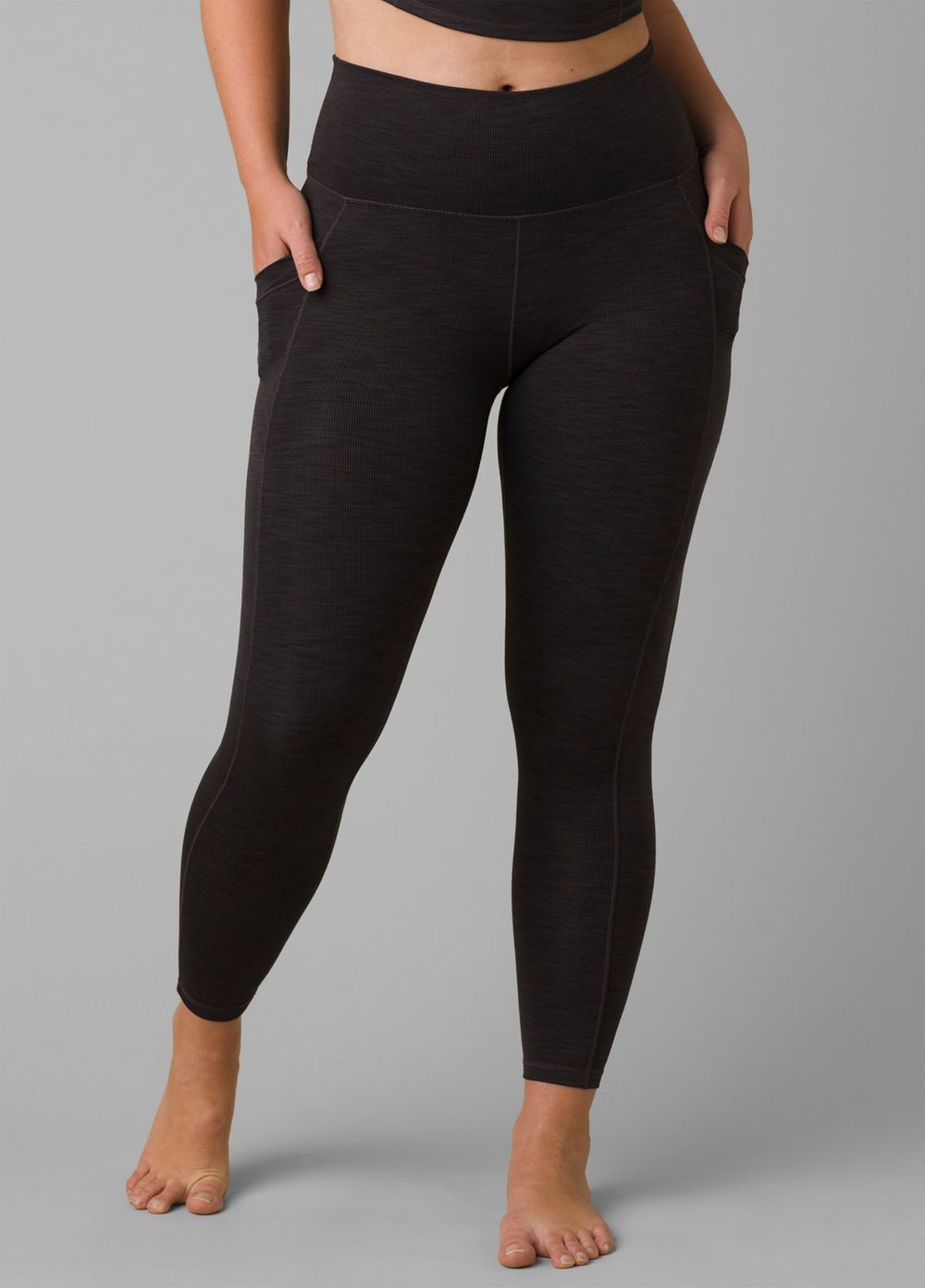 Black Women\'s PrAna Becksa 7/8 Leggings | MDZFQO156