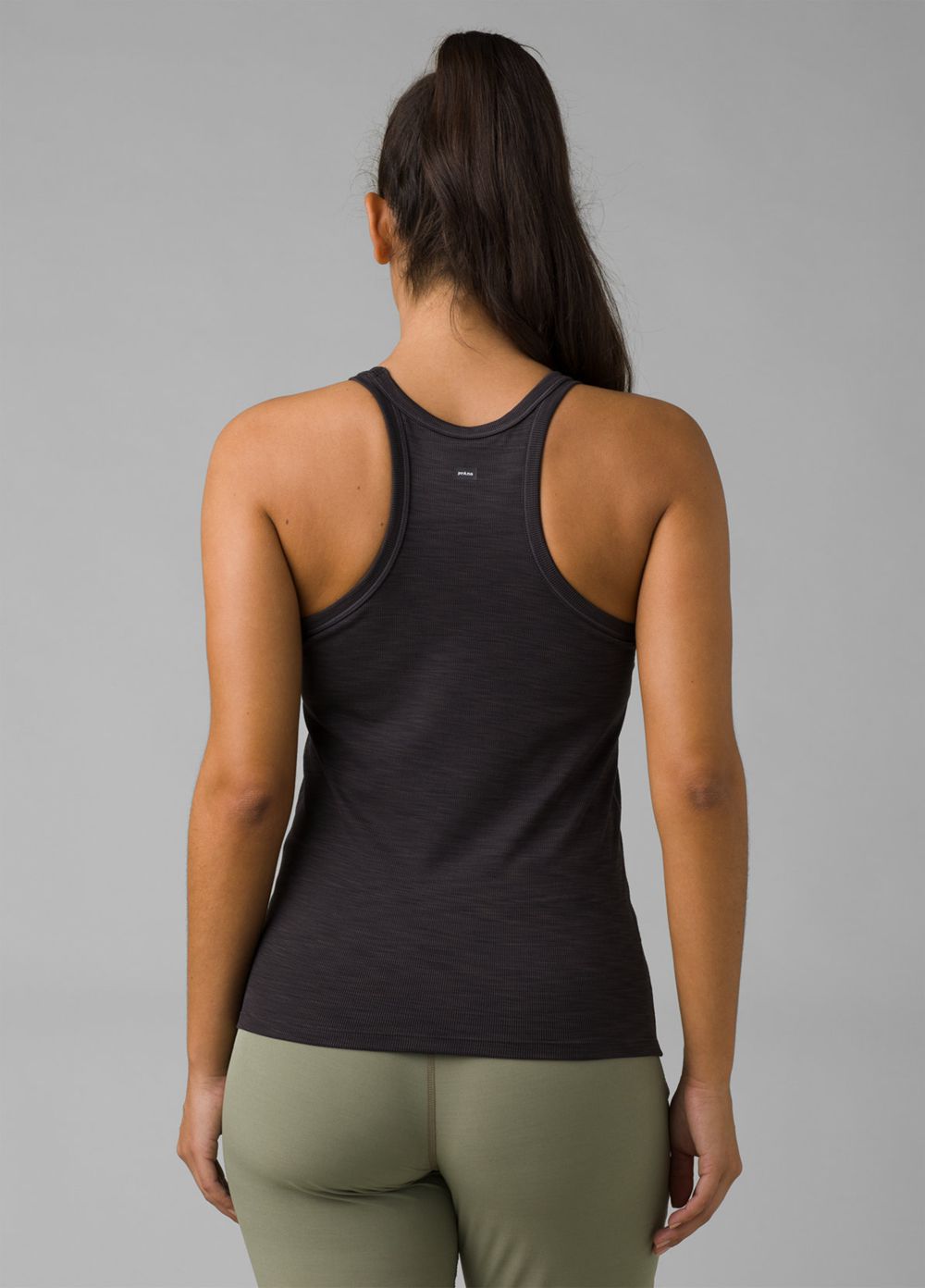 Black Women's PrAna Becksa Tank Top | XFYZJU376