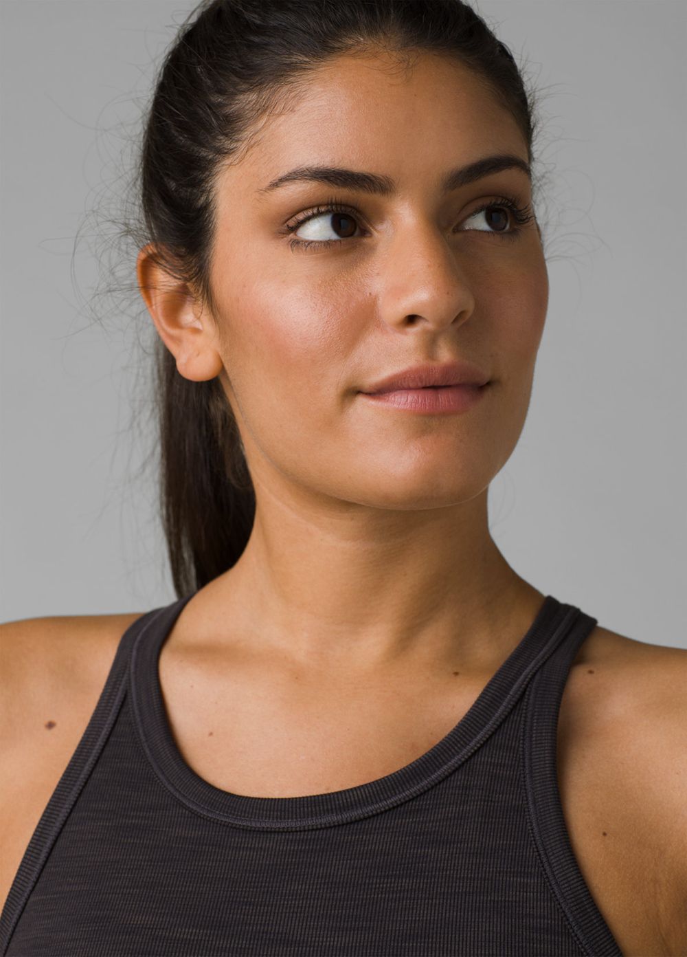 Black Women's PrAna Becksa Tank Top | XFYZJU376