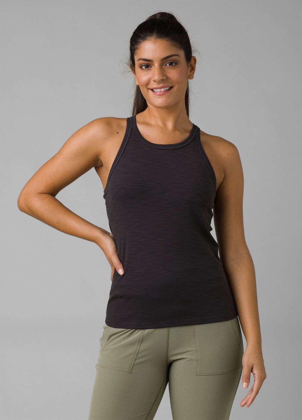 Black Women\'s PrAna Becksa Tank Top | XFYZJU376