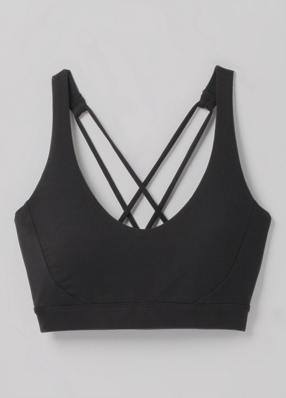 Black Women's PrAna Everyday Bra | CLZQXO721