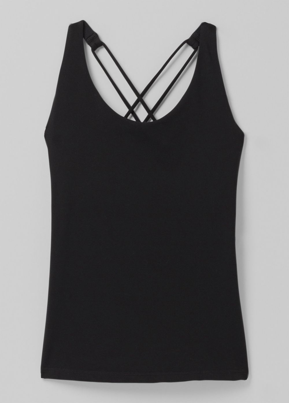 Black Women's PrAna Everyday Tank Top | CBKWES186