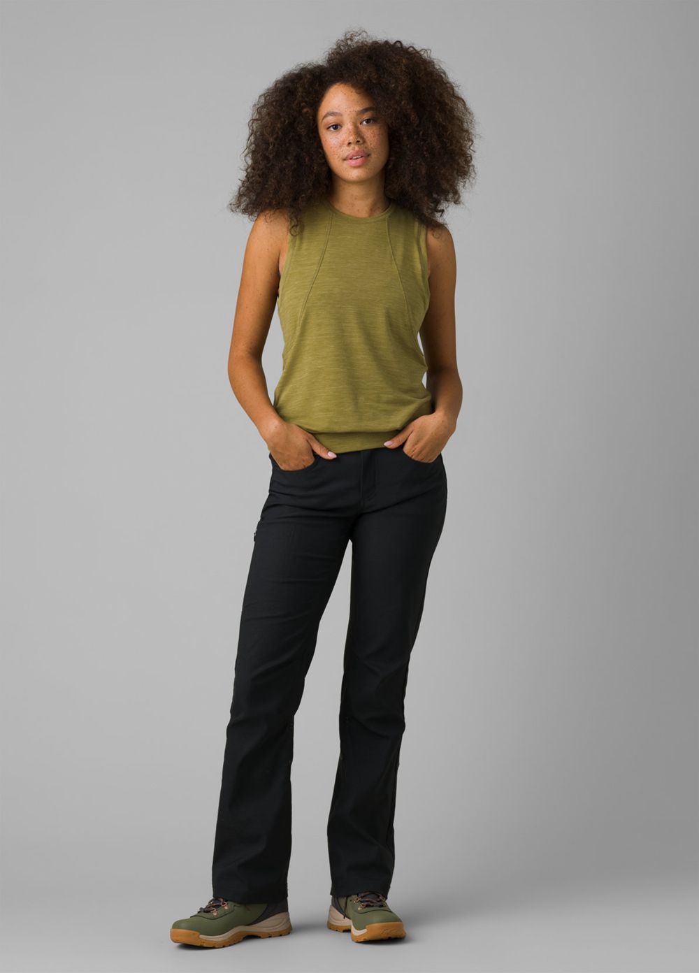 Black Women's PrAna Halle II Pants | AZVNPG937