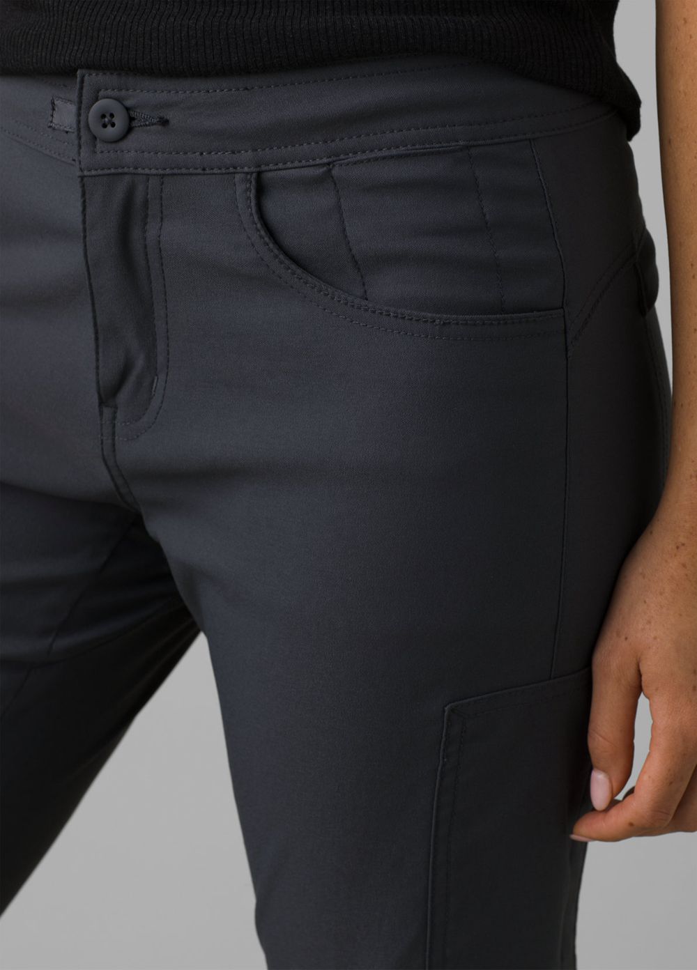 Black Women's PrAna Halle Jogger II Pants | UOXEWL268