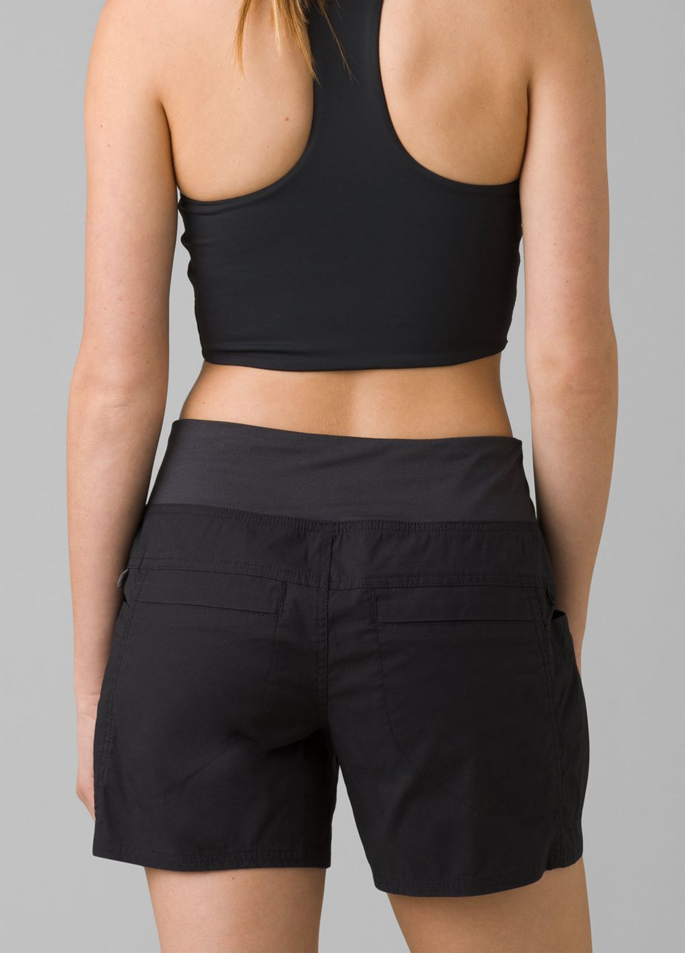 Black Women's PrAna Kanab Shorts | PAXWNE082