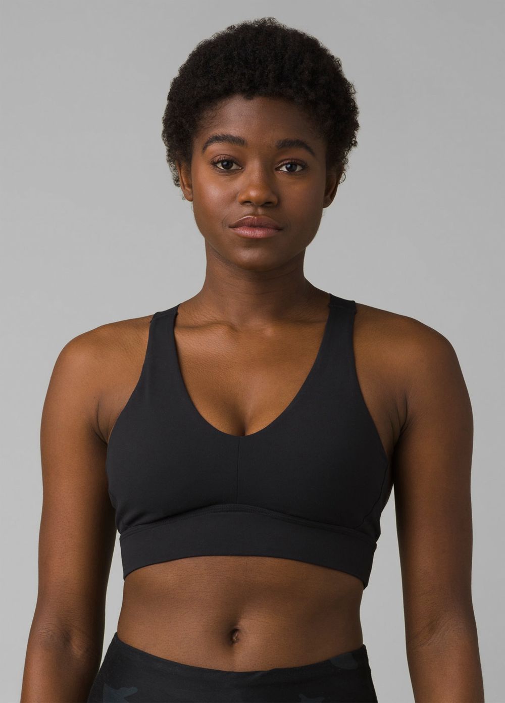 Black Women\'s PrAna Layna Bra | OFULYX029