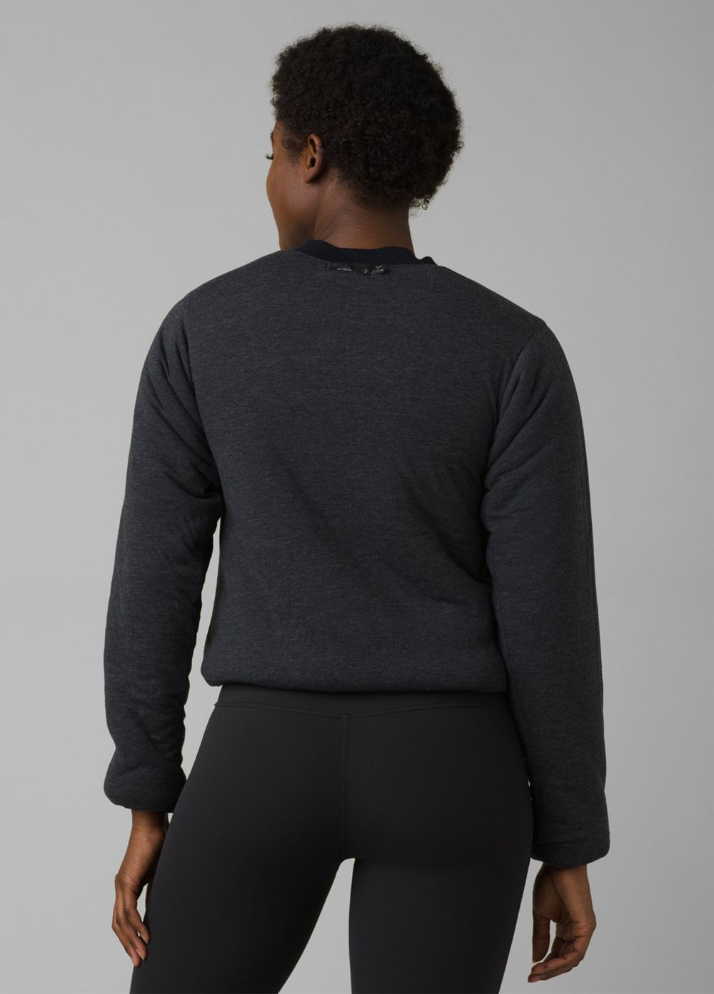 Black Women's PrAna Polar Escape Sweatshirt | BYXZAR745