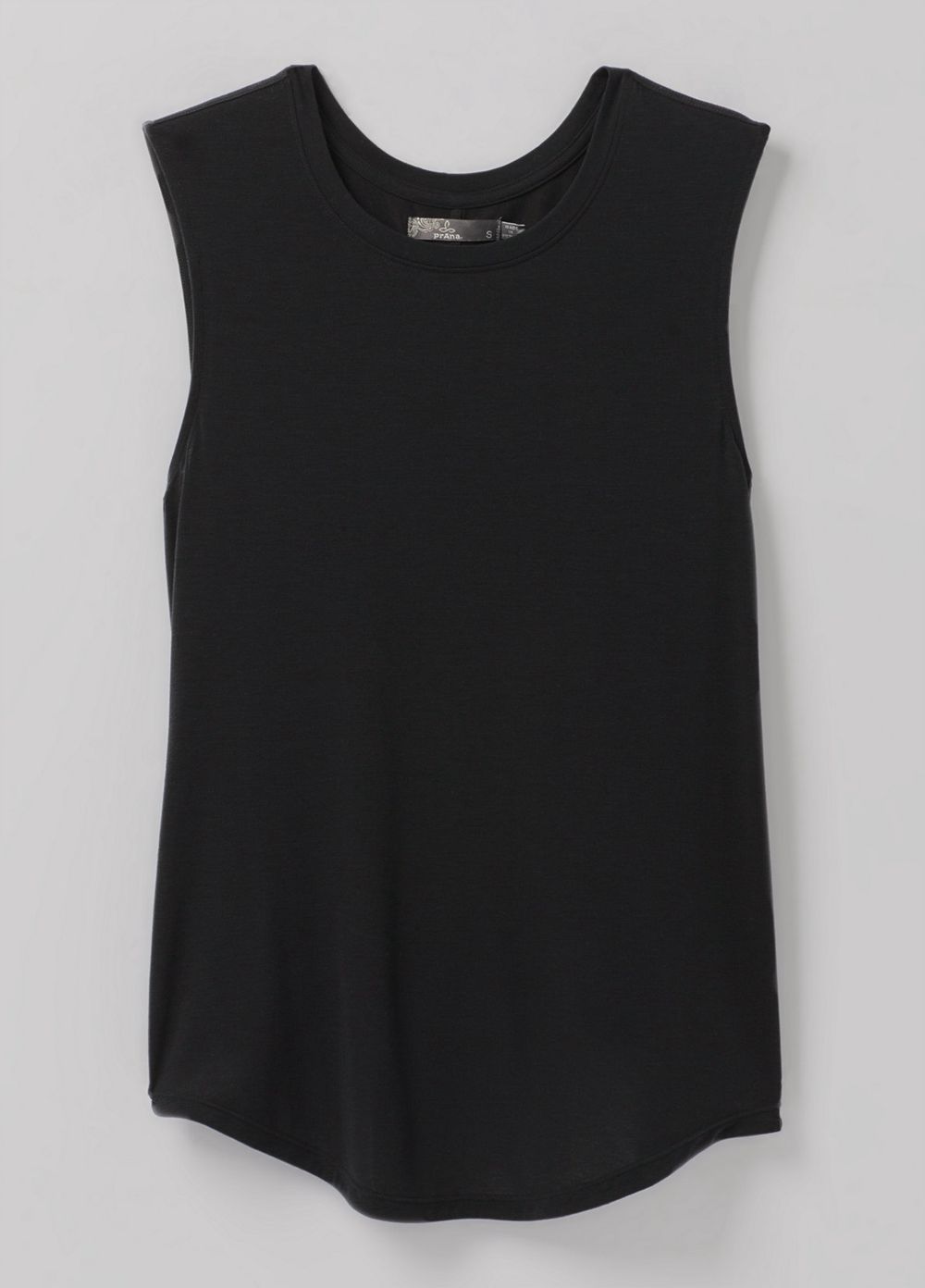 Black Women's PrAna Rogue Sleeveless Tank Top | ADCKLI358