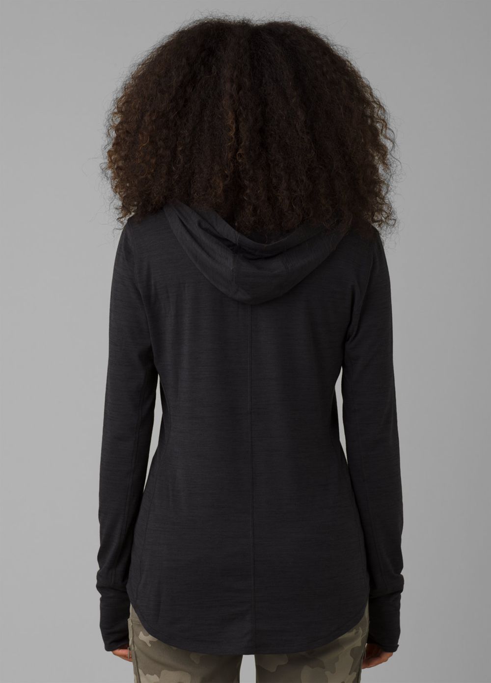 Black Women's PrAna Sol Protect Hoodie | JBNWMV690