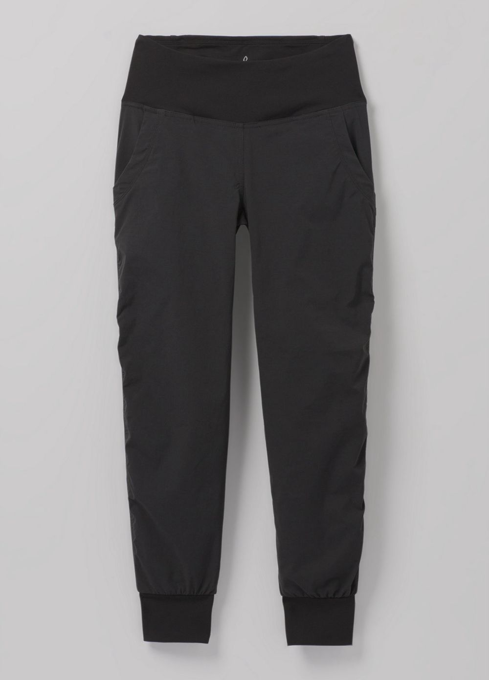 Black Women's PrAna Summit Jogger Pants | LSCHDM456