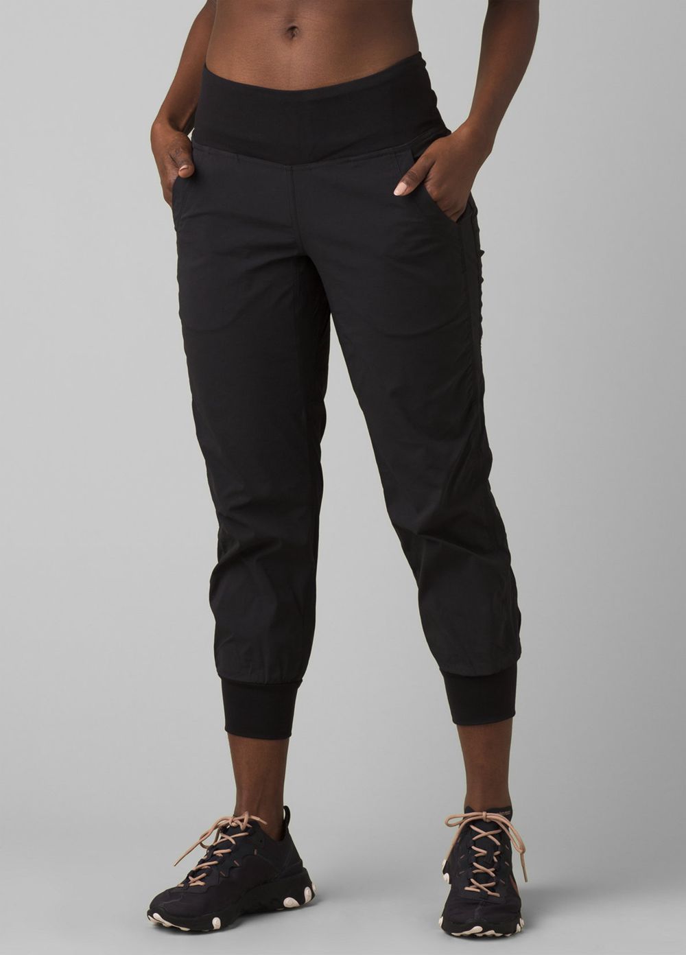 Black Women\'s PrAna Summit Jogger Pants | LSCHDM456