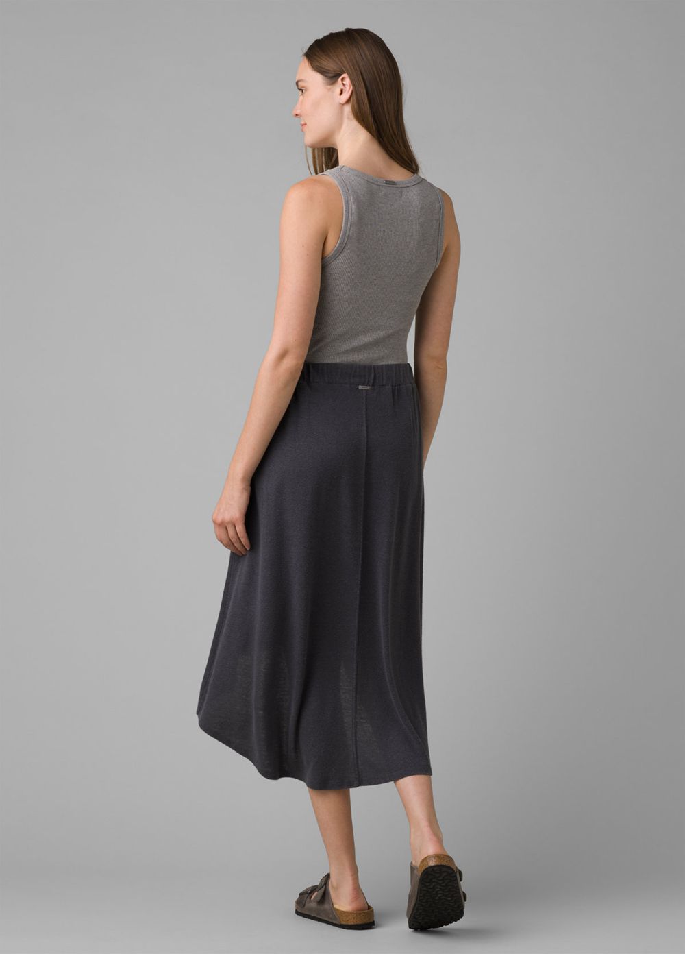 Black Women's PrAna Tidal Wave Skirts | WEVZMH902